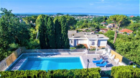 VILLA PANORAMICA CON PISCINA E GIARDINO PER 6 A MINTURNO